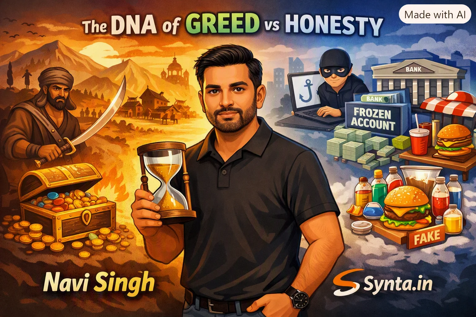 The DNA of Business: Commitment vs Manipulation